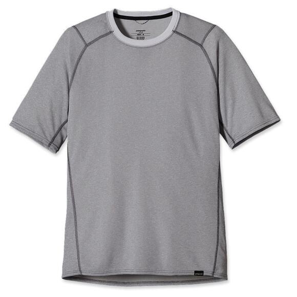 Patagonia Men's Capilene 2 Lightweight Base Layer T-Shirt Gray Size Medium - Picture 1 of 6